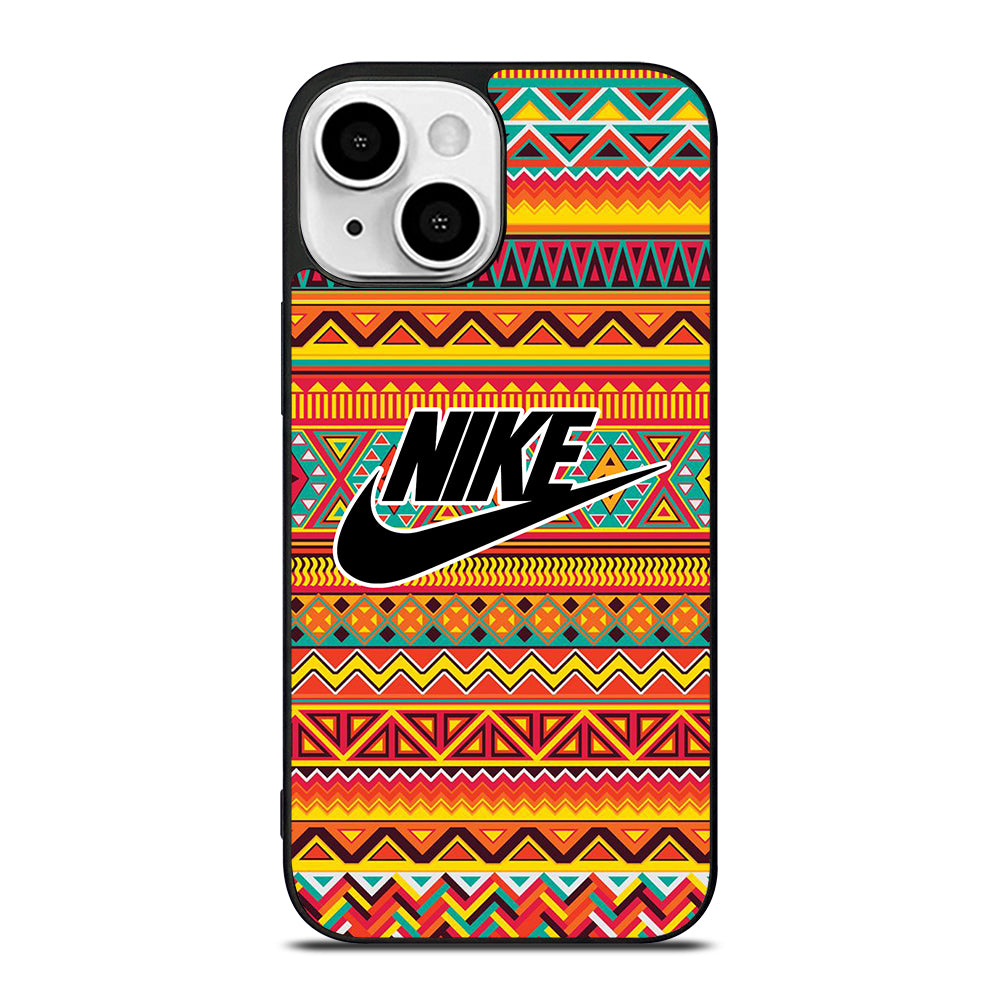 NIKE AZTEC LOGO 4 iPhone 13 Mini Case Cover