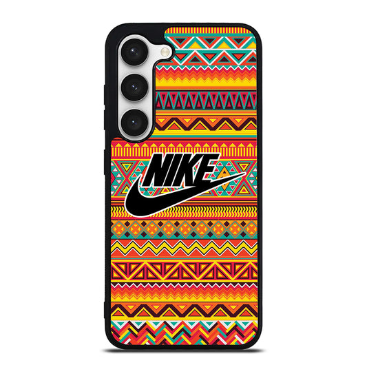 NIKE AZTEC LOGO 4 Samsung Galaxy S23 Case Cover
