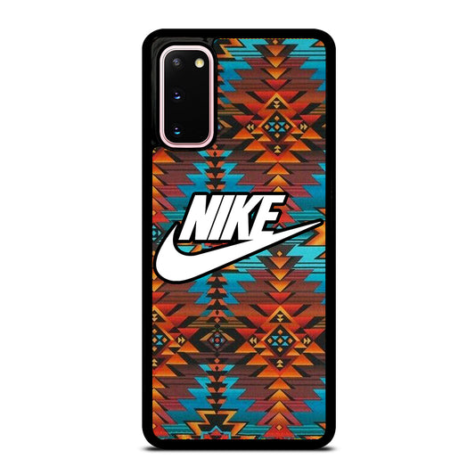 NIKE AZTEC LOGO 5 Samsung Galaxy S20 Case Cover