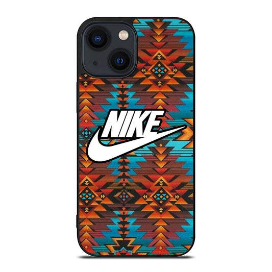 NIKE AZTEC LOGO 5 iPhone 14 Plus Case Cover