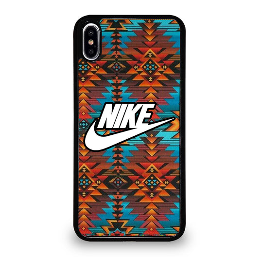 NIKE AZTEC LOGO 5 iPhone XS Max Case Cover