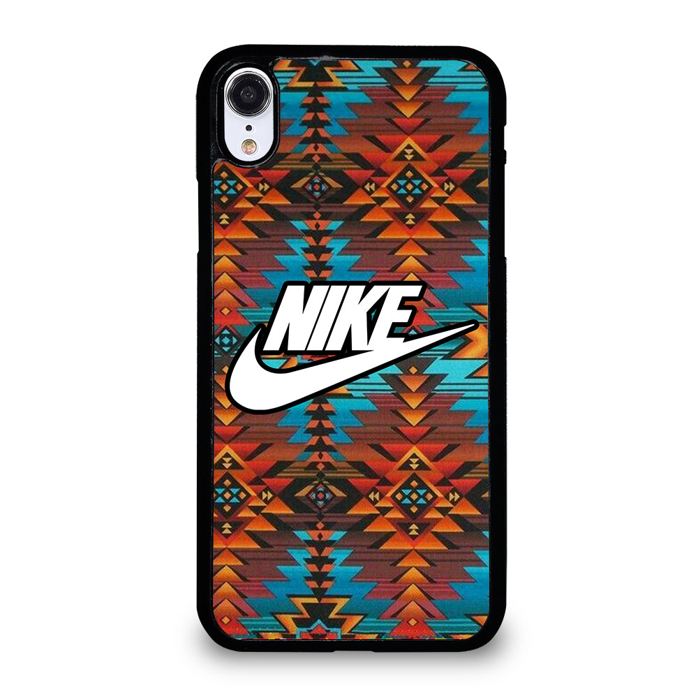 NIKE AZTEC LOGO 5 iPhone XR Case Cover