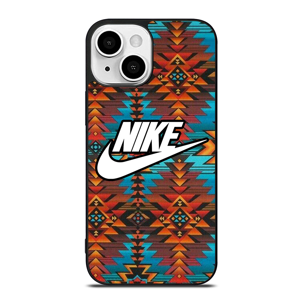 NIKE AZTEC LOGO 5 iPhone 13 Mini Case Cover