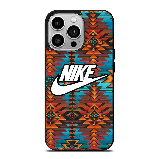 NIKE AZTEC LOGO 5 iPhone 14 Pro Case Cover