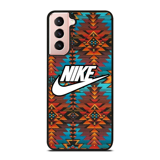 NIKE AZTEC LOGO 5 Samsung Galaxy S21 Case Cover