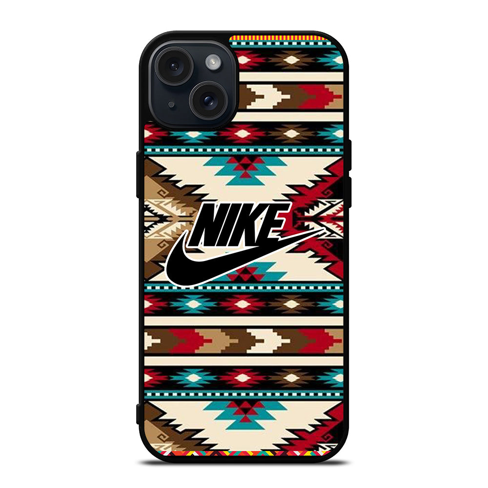 NIKE AZTEC LOGO 6 iPhone 15 Plus Case Cover