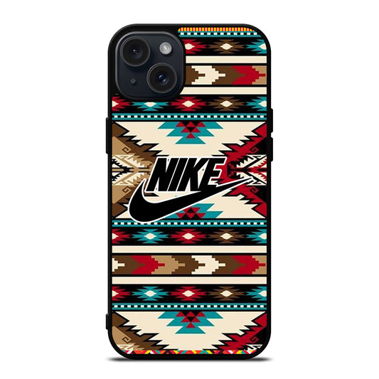 NIKE AZTEC LOGO 6 iPhone 15 Plus Case Cover