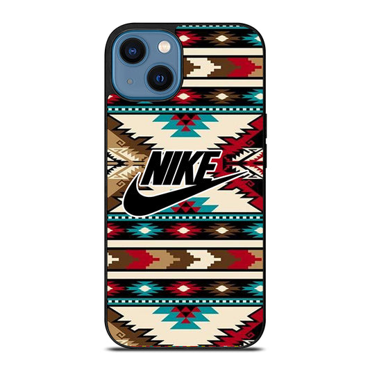 NIKE AZTEC LOGO 6 iPhone 14 Case Cover