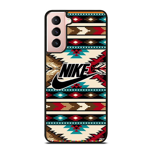 NIKE AZTEC LOGO 6 Samsung Galaxy S21 Case Cover