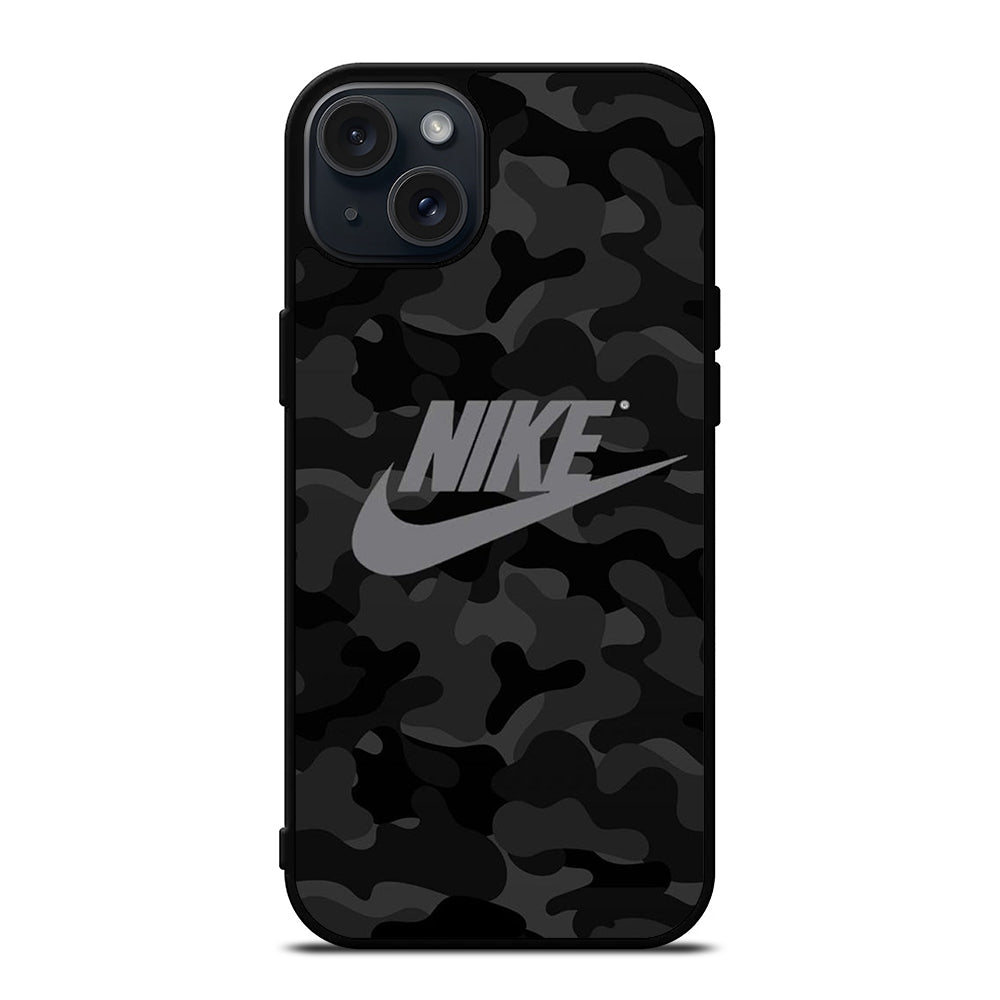 NIKE CAMO ART LOGO iPhone 15 Plus Case Cover