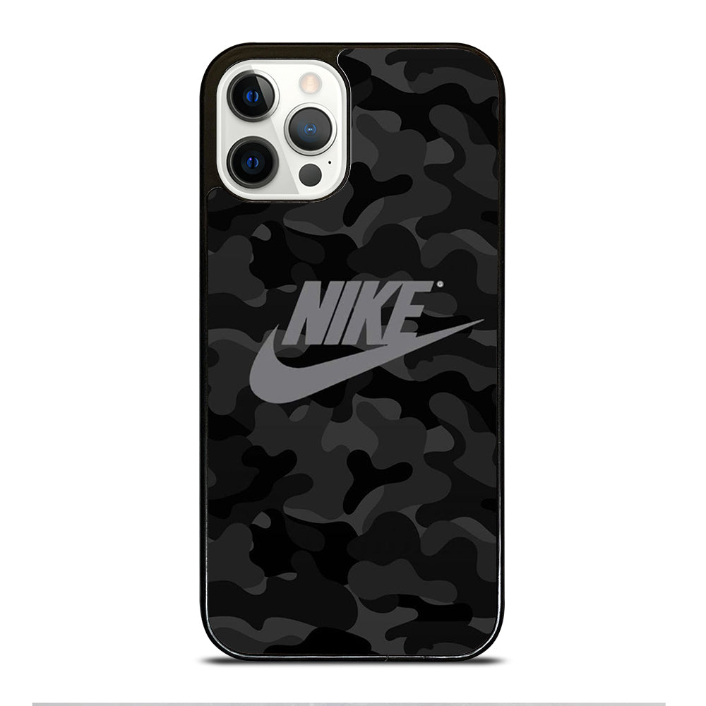 NIKE CAMO ART LOGO iPhone 12 Pro Case Cover