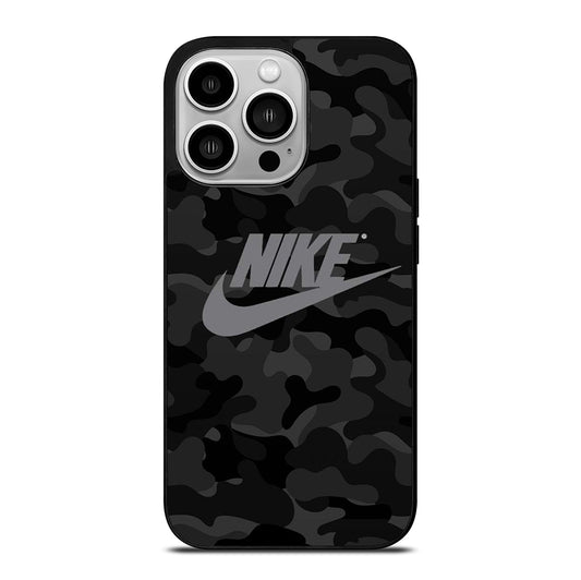 NIKE CAMO ART LOGO iPhone 14 Pro Case Cover