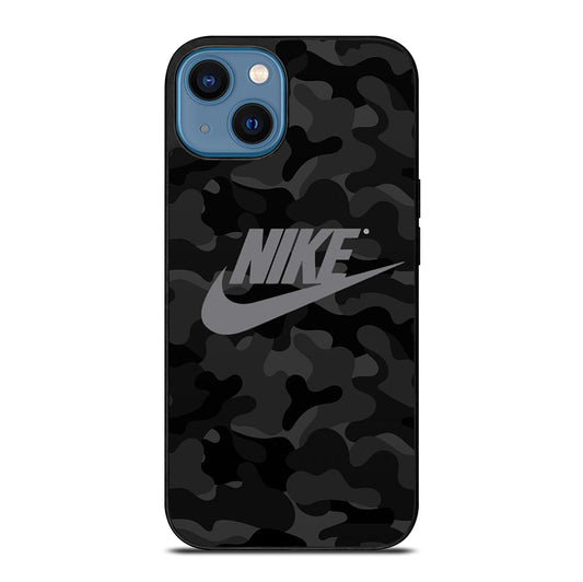 NIKE CAMO ART LOGO iPhone 14 Case Cover