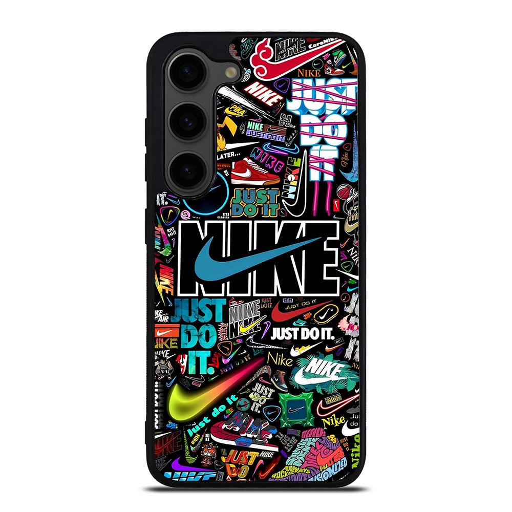 NIKE LOGO PATTERN Samsung Galaxy S23 Plus Case Cover