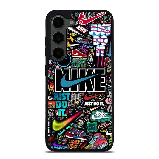 NIKE LOGO PATTERN Samsung Galaxy S23 Plus Case Cover