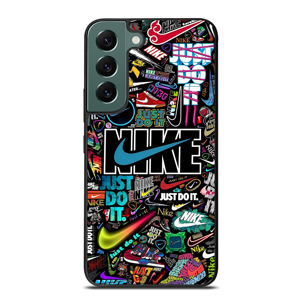 NIKE LOGO PATTERN Samsung Galaxy S22 Case Cover