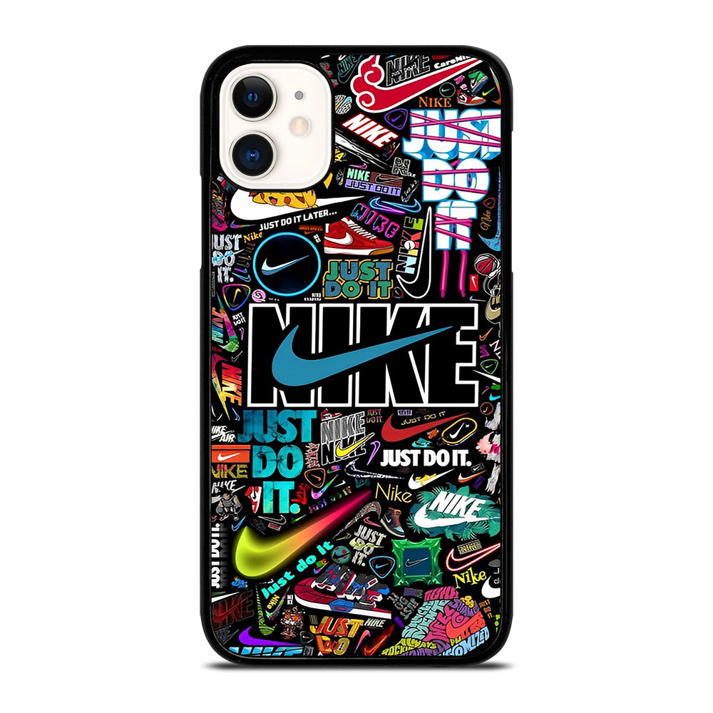 NIKE LOGO PATTERN iPhone 11 Case Cover