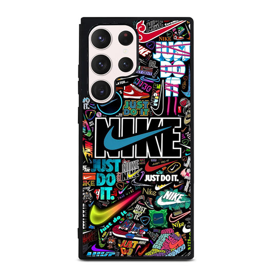 NIKE LOGO PATTERN Samsung Galaxy S23 Ultra Case Cover