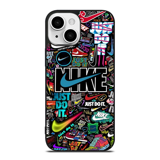 NIKE LOGO PATTERN iPhone 13 Mini Case Cover