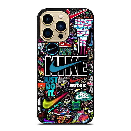 NIKE LOGO PATTERN iPhone 14 Pro Max Case Cover