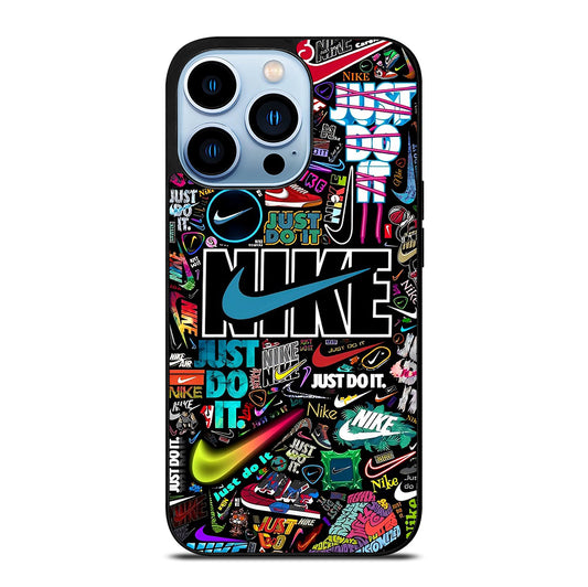 NIKE LOGO PATTERN iPhone 13 Pro Max Case Cover
