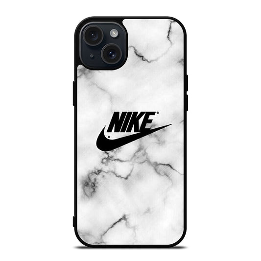 NIKE MARBLE LOGO iPhone 15 Plus Case Cover