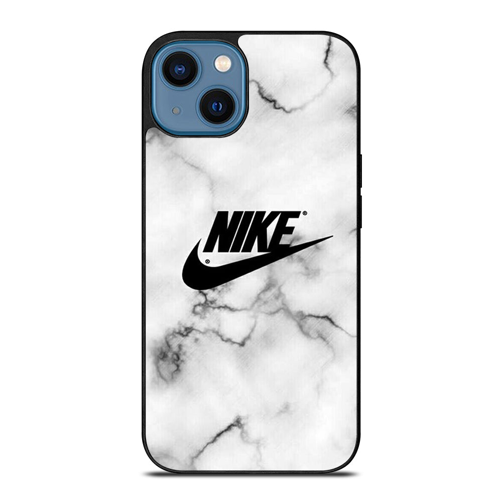 NIKE MARBLE LOGO iPhone 14 Case Cover