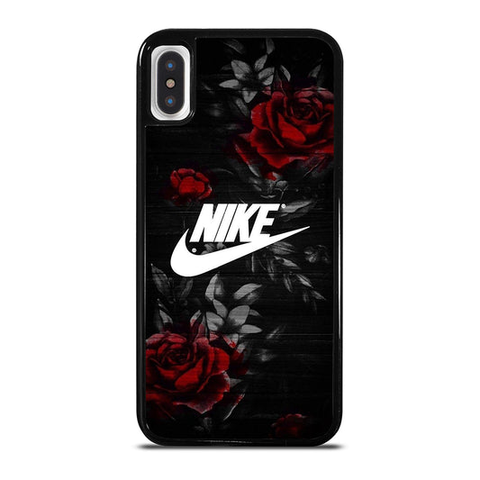 NIKE ROSE FLOWER LOGO iPhone X / XS Case Cover