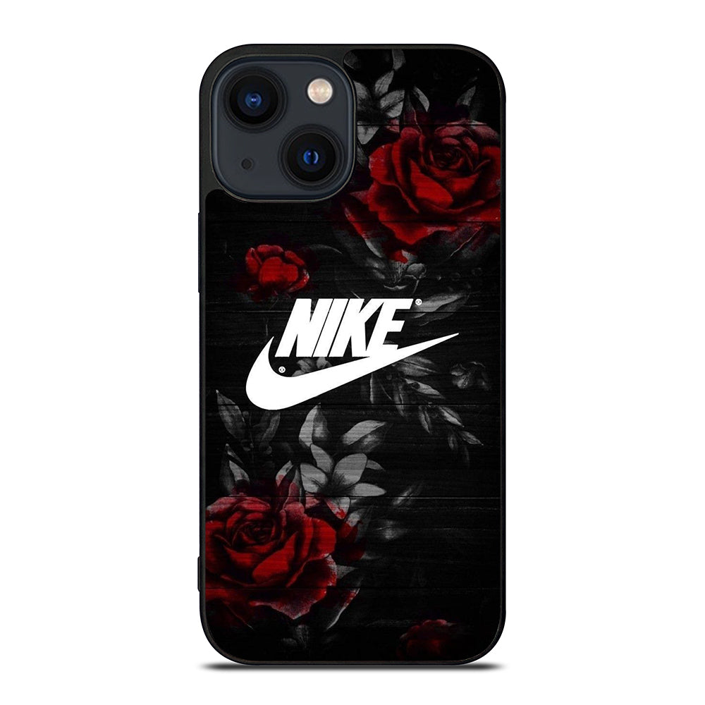 NIKE ROSE FLOWER LOGO iPhone 14 Plus Case Cover