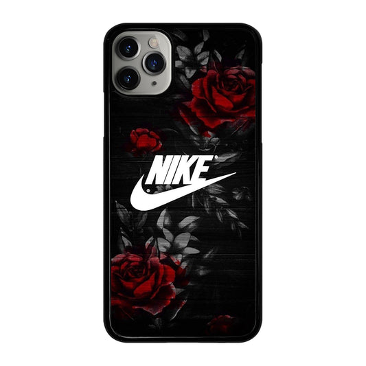 NIKE ROSE FLOWER LOGO iPhone 11 Pro Max Case Cover
