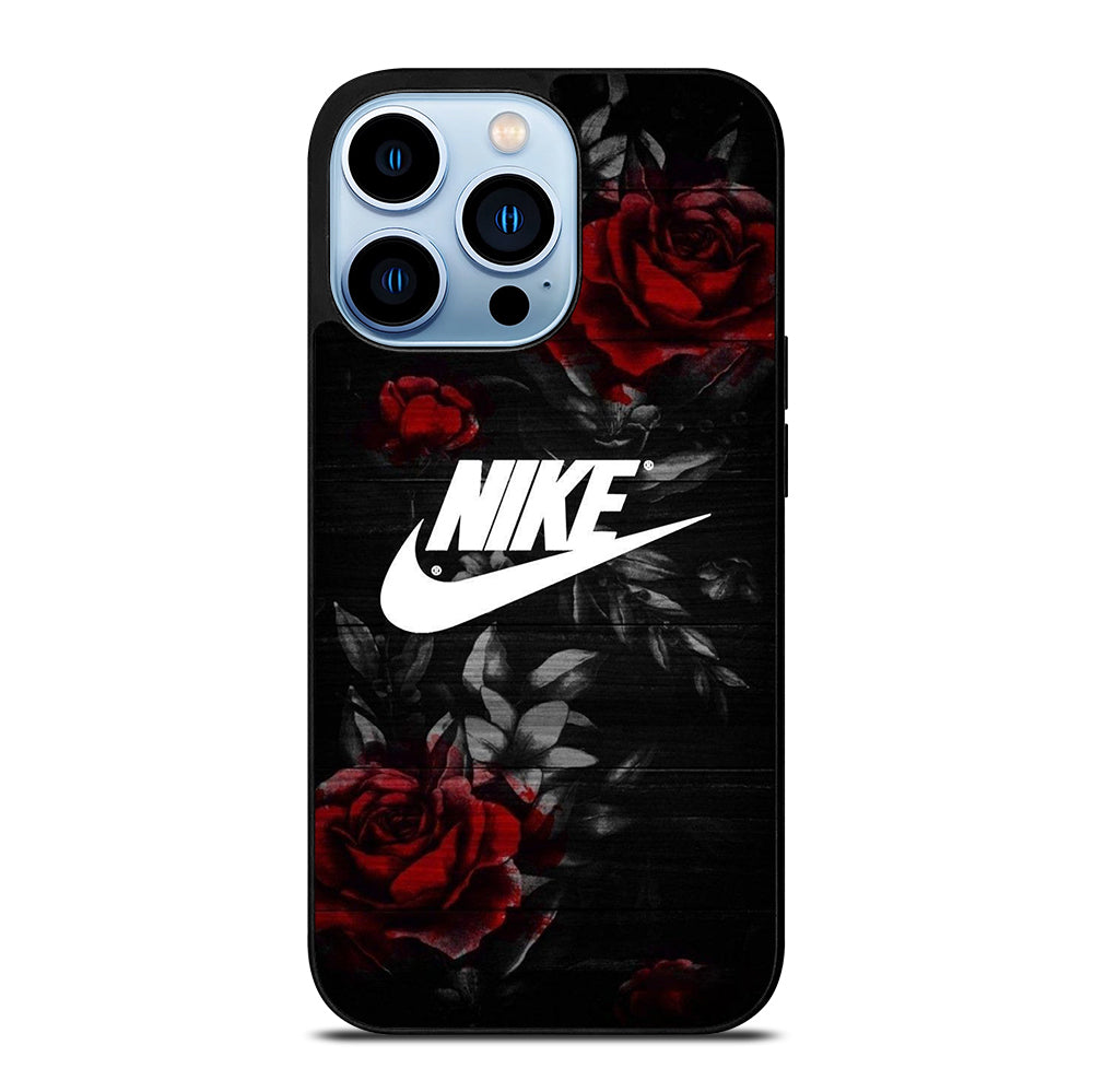 NIKE ROSE FLOWER LOGO iPhone 13 Pro Max Case Cover
