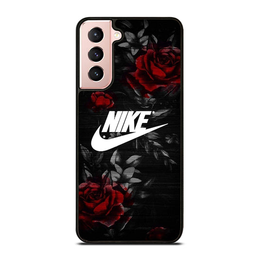 NIKE ROSE FLOWER LOGO Samsung Galaxy S21 Case Cover