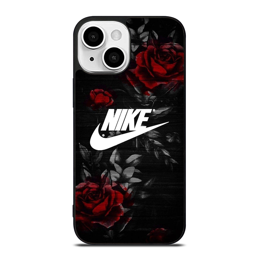 NIKE ROSE FLOWER LOGO iPhone 13 Mini Case Cover
