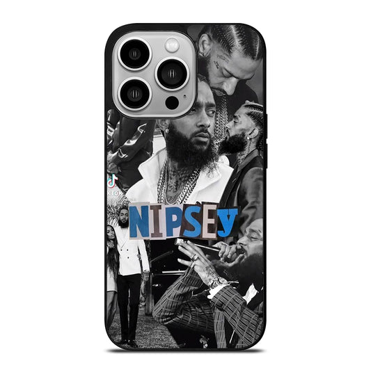NIPSEY HUSSLE COLLAGE 2 iPhone 14 Pro Case Cover