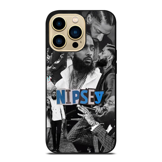 NIPSEY HUSSLE COLLAGE 2 iPhone 14 Pro Max Case Cover