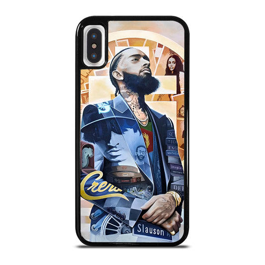 NIPSEY HUSSLE SINGER iPhone X / XS Case Cover