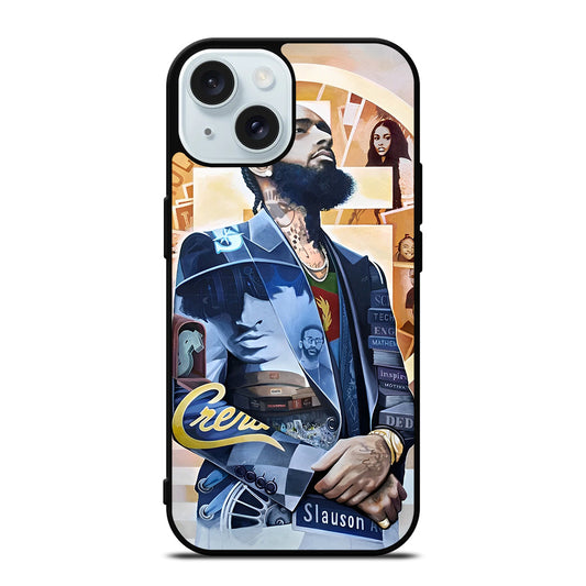 NIPSEY HUSSLE SINGER iPhone 15 Case Cover