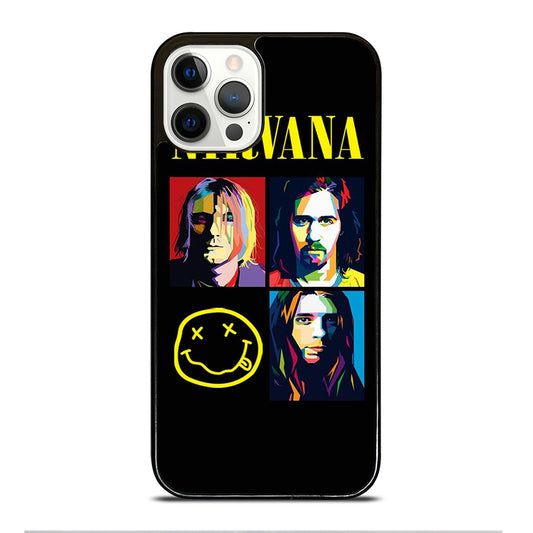 NIRVANA AMERICAN BAND iPhone 12 Pro Case Cover