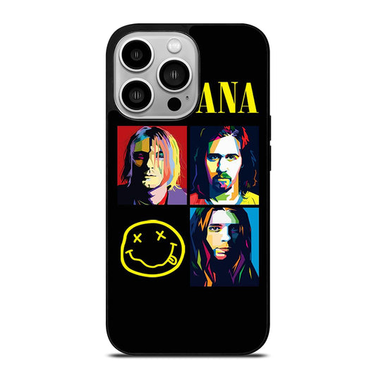 NIRVANA AMERICAN BAND iPhone 14 Pro Case Cover