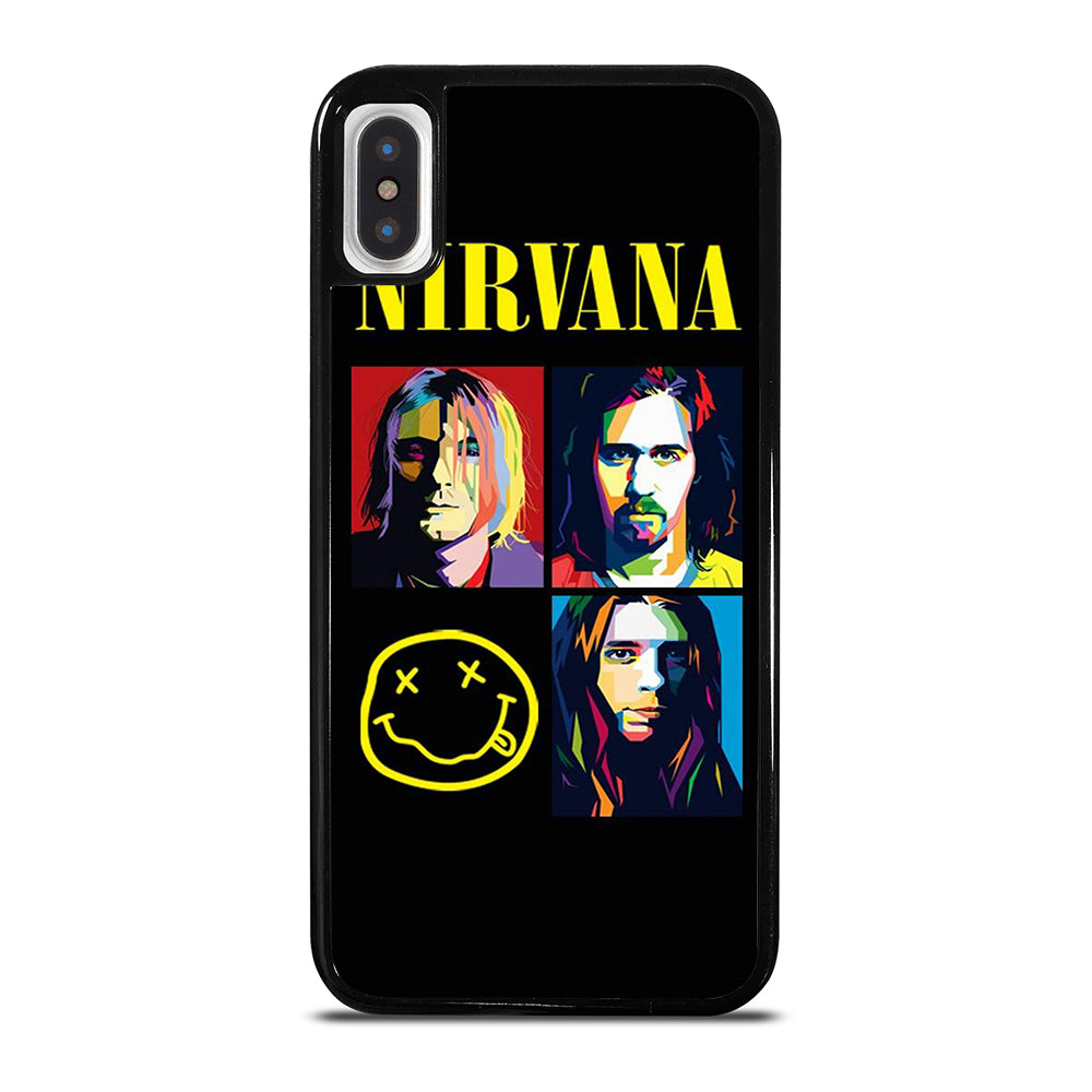 NIRVANA AMERICAN BAND iPhone X / XS Case Cover