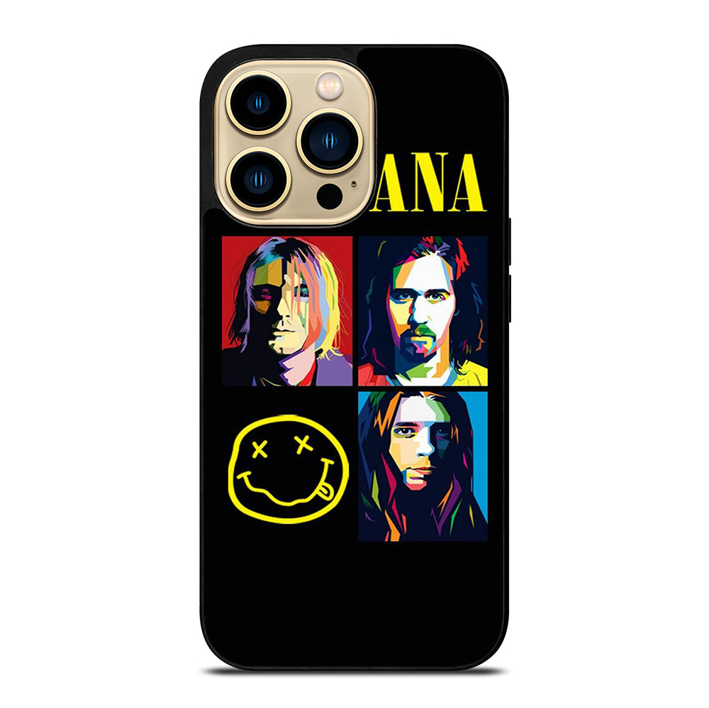 NIRVANA AMERICAN BAND iPhone 14 Pro Max Case Cover