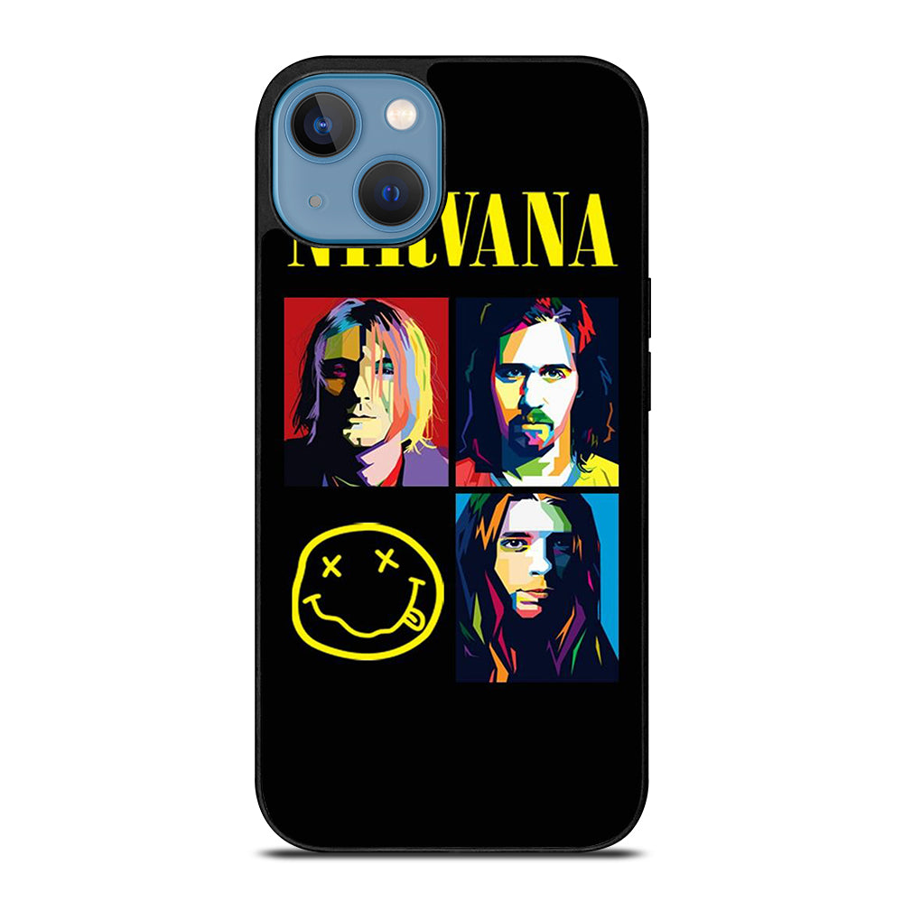 NIRVANA AMERICAN BAND iPhone 13 Case Cover