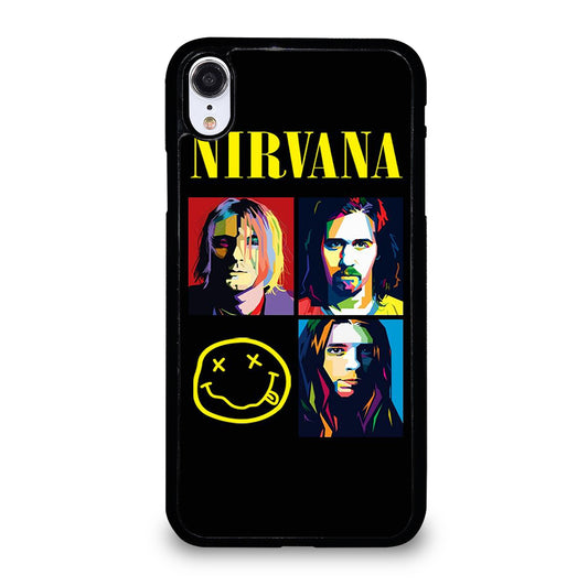 NIRVANA AMERICAN BAND iPhone XR Case Cover