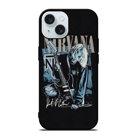 NIRVANA BAND iPhone 15 Case Cover