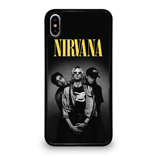 NIRVANA ROCK BAND POSTER iPhone XS Max Case Cover