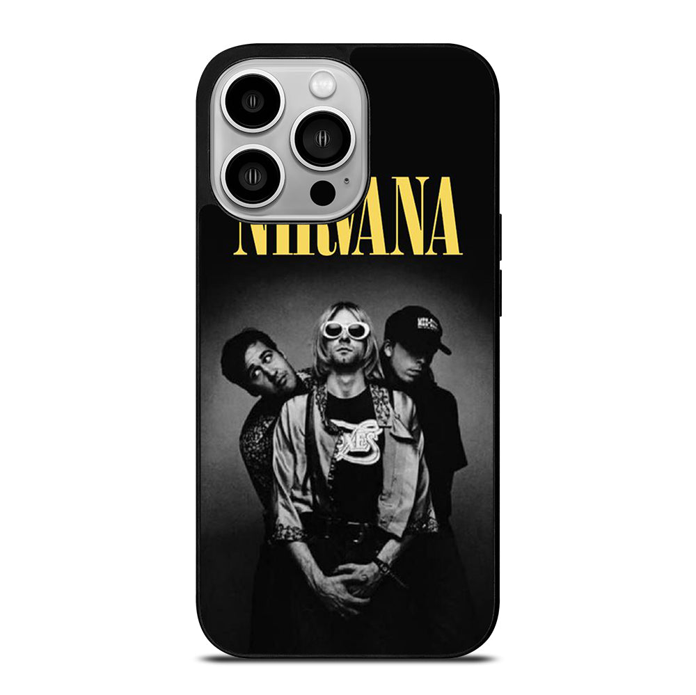 NIRVANA ROCK BAND POSTER iPhone 14 Pro Case Cover