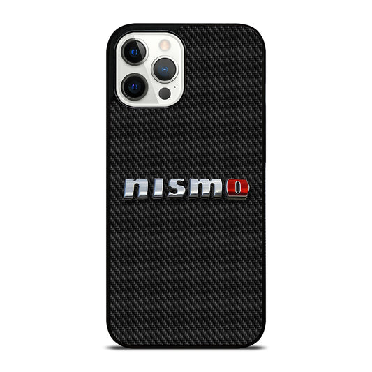 NISSAN NISMO LOGO CARBON 2 iPhone 12 Pro Max Case Cover