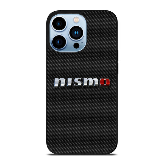 NISSAN NISMO LOGO CARBON 2 iPhone 13 Pro Max Case Cover