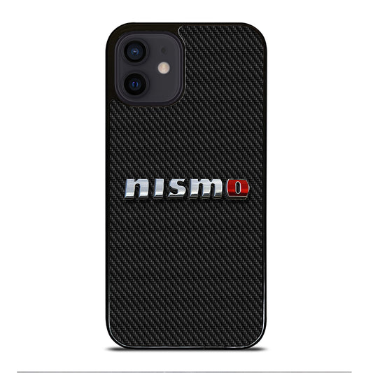 NISSAN NISMO LOGO CARBON 2 iPhone 12 Mini Case Cover
