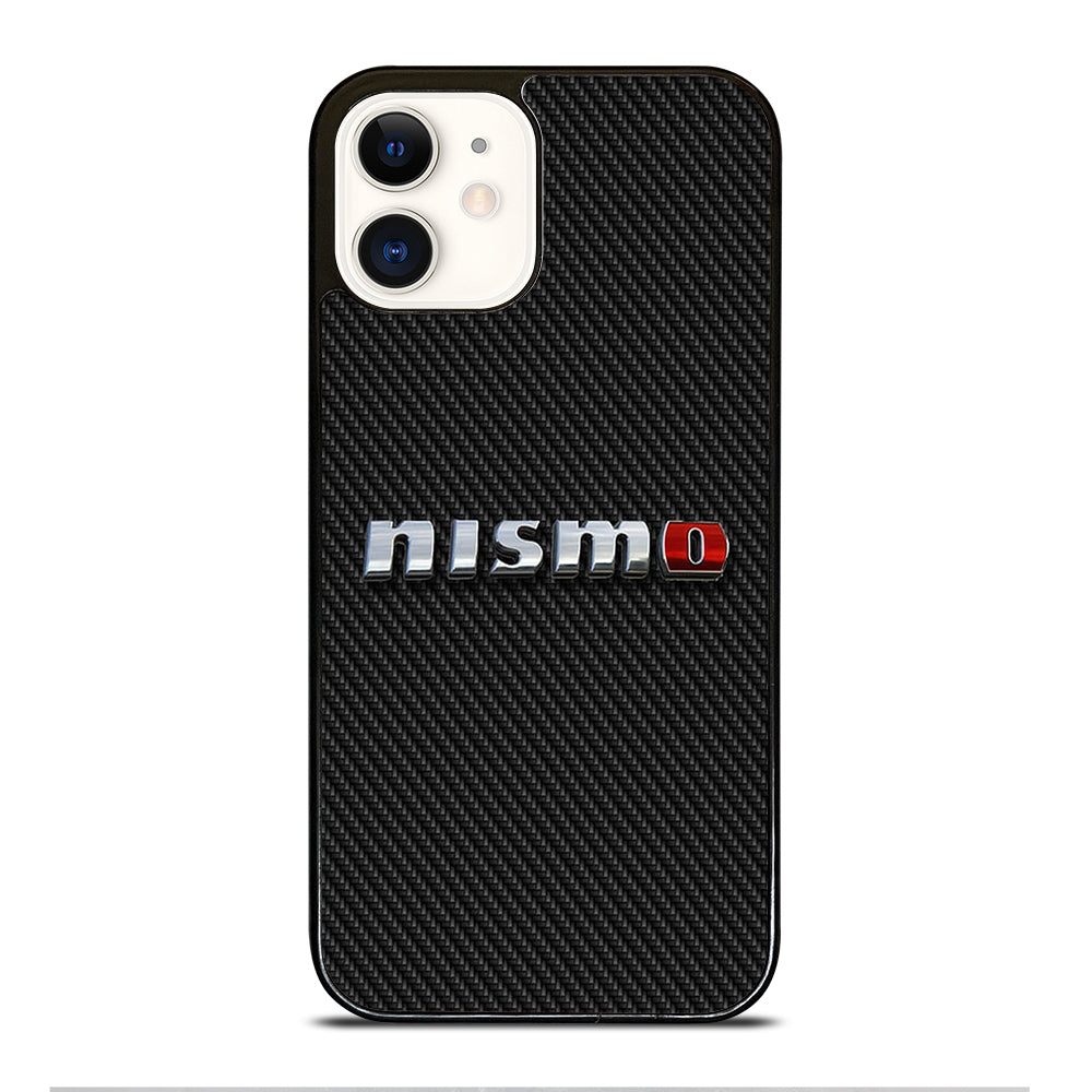 NISSAN NISMO LOGO CARBON 2 iPhone 12 Case Cover
